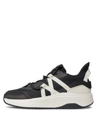 Armani Exchange Sneakersy XUX187 XV774 00002 Czarny. Kolor: czarny. Materiał: materiał #4