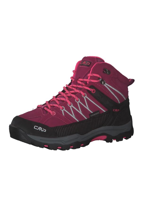 Buty trekkingowe dziecięce CMP Rigel Mid. Kolor: fioletowy, różowy, wielokolorowy. Sport: turystyka piesza