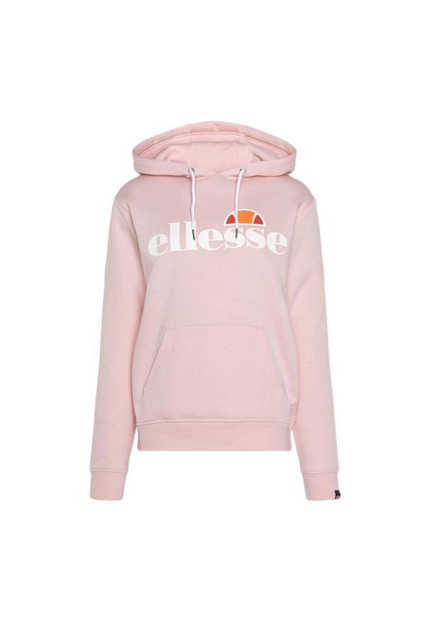 Bluza dresowa damska Ellesse Torices. Kolor: biały, różowy, wielokolorowy. Materiał: dresówka