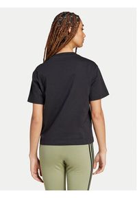 Adidas - adidas T-Shirt Essentials Small Logo JH3690 Czarny Slim Fit. Kolor: czarny. Materiał: bawełna #4