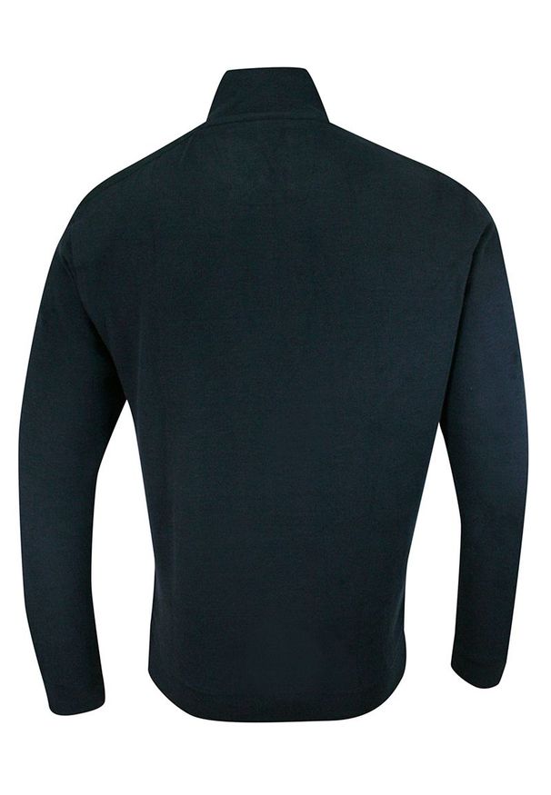 Niebieski sweter Pako Jeans bez kaptura, klasyczny
