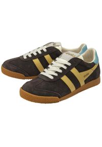 Sneakersy damscy Gola Elan Trainer. Okazja: na co dzień. Kolor: brązowy. Sport: turystyka piesza