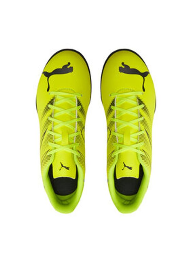 Puma Buty do piłki nożnej Attacanto Tt 10747807 07 Żółty. Kolor: żółty. Materiał: skóra