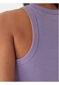 Hugo - HUGO Top Baby 50511450 Fioletowy Slim Fit. Kolor: fioletowy. Materiał: bawełna #3