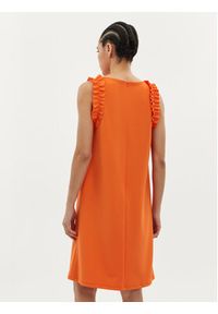 Joseph Ribkoff Sukienka letnia 242115 Pomarańczowy Regular Fit. Kolor: pomarańczowy. Materiał: syntetyk. Sezon: lato #2