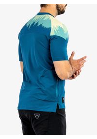 SENSOR - Koszulka rowerowa męska Sensor Helium Jersey SS. Kolor: zielony. Materiał: jersey