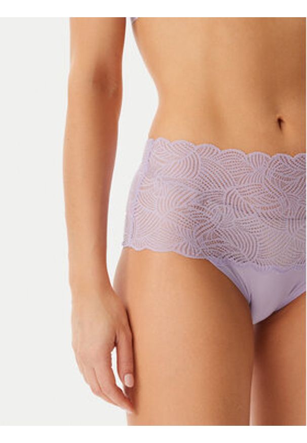 Chantelle Figi klasyczne z wysokim stanem Soft Stretch C11G80 Fioletowy. Stan: podwyższony. Kolor: fioletowy. Materiał: syntetyk