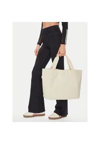 Torba sportowa Reebok. Kolor: kremowy. Styl: sportowy #1