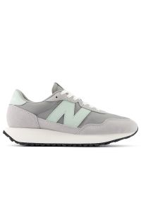 Buty damskie New Balance WS237CE – szare. Kolor: szary. Materiał: guma, skóra, syntetyk, dresówka, materiał, zamsz. Szerokość cholewki: normalna