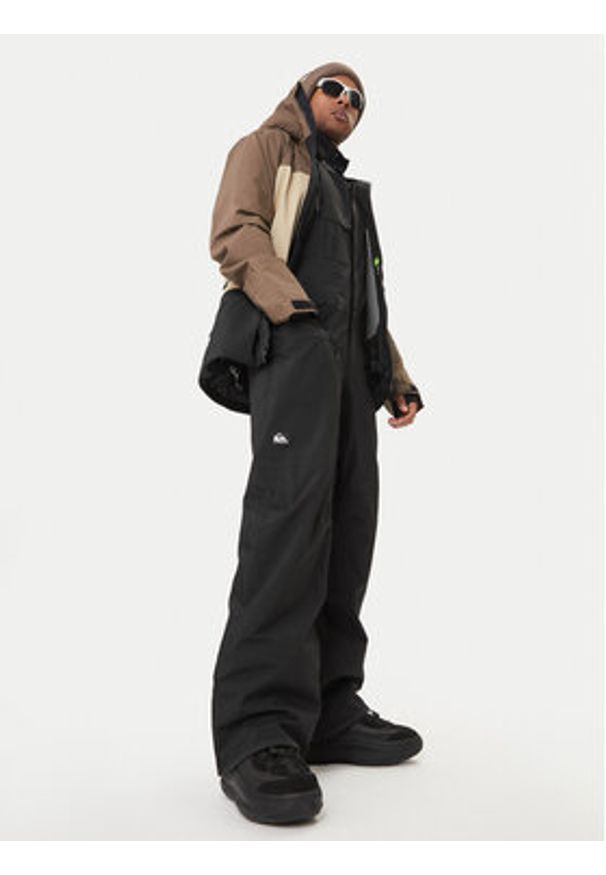 Quiksilver Spodnie snowboardowe Utility EQYTP03217 Czarny Regular Fit. Kolor: czarny. Materiał: syntetyk. Sport: snowboard