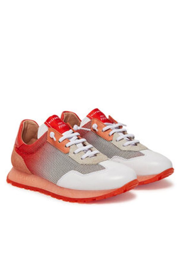 Hispanitas Sneakersy BHV253869 Koralowy. Kolor: pomarańczowy. Materiał: materiał
