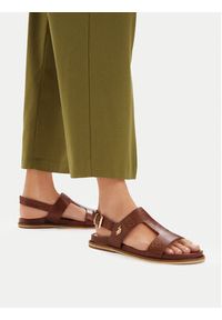 U.S. Polo Assn. Sandały EO-ADELI002W/6L1 Brązowy. Kolor: brązowy. Materiał: skóra #9