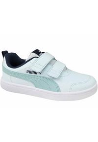 Buty do chodzenia dla dzieci Puma Courtflex V2 V Ps. Zapięcie: rzepy. Kolor: wielokolorowy. Materiał: materiał, syntetyk. Szerokość cholewki: normalna. Sport: turystyka piesza #1