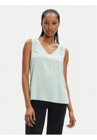 Vero Moda Bluzka Brit 10286648 Zielony Loose Fit. Kolor: zielony. Materiał: wiskoza