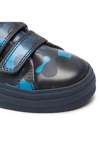 Clarks Sneakersy Nova Early K 261648087 S Granatowy. Kolor: niebieski. Materiał: skóra #5