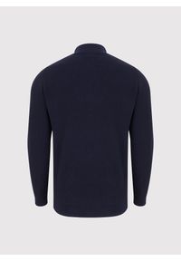 Pako Lorente - PAKO LORENTE - Granatowy sweter z rozpinaną stójką. Okazja: na co dzień. Typ kołnierza: kołnierzyk stójkowy. Kolor: beżowy, niebieski. Materiał: wełna, poliamid. Sezon: jesień. Styl: casual #5