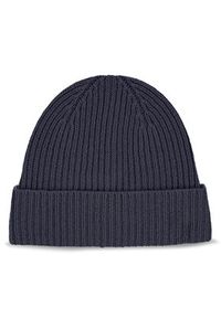 TOMMY HILFIGER - Tommy Hilfiger Czapka Cashmere Chic Beanie AW0AW15321 Granatowy. Kolor: niebieski. Materiał: kaszmir #4