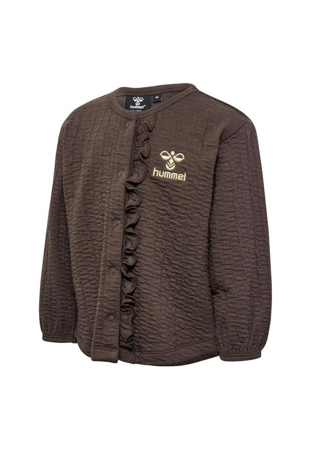 Kurtka dziecięca Hummel hmlISSA. Kolor: brązowy. Materiał: bawełna