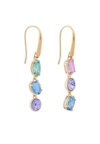 Swarovski Kolczyki Gema 5747917 Złoty. Materiał: metalowe. Kolor: złoty #2