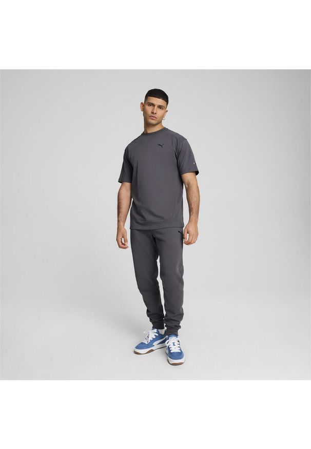 Puma - Męskie spodnie RAD/CAL PUMA Galactic Gray. Kolor: szary. Materiał: dzianina. Sport: fitness