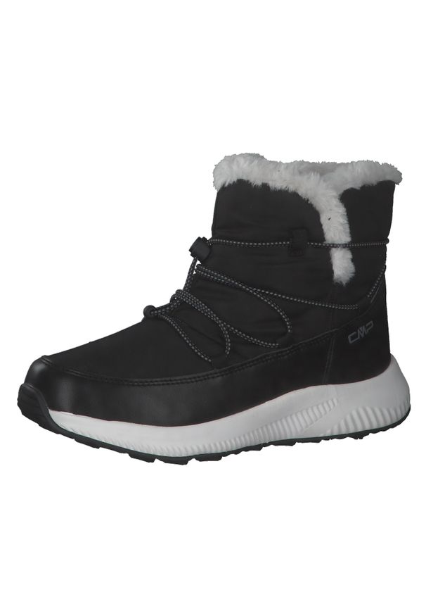 Śniegowce damskie CMP SHERATAN. Wysokość cholewki: za kostkę. Kolor: czarny. Materiał: tkanina, materiał, syntetyk. Szerokość cholewki: normalna. Sport: turystyka piesza