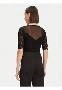Morgan Body 251-DMIA Czarny Slim Fit. Kolor: czarny. Materiał: wiskoza #3