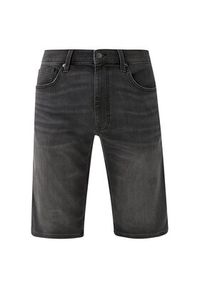 s.Oliver Szorty jeansowe 2132894 Szary Regular Fit. Kolor: szary. Materiał: jeans, bawełna