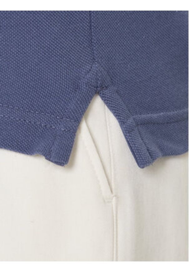United Colors of Benetton - United Colors Of Benetton Polo 3089J3179 Granatowy Regular Fit. Typ kołnierza: polo. Kolor: niebieski. Materiał: bawełna