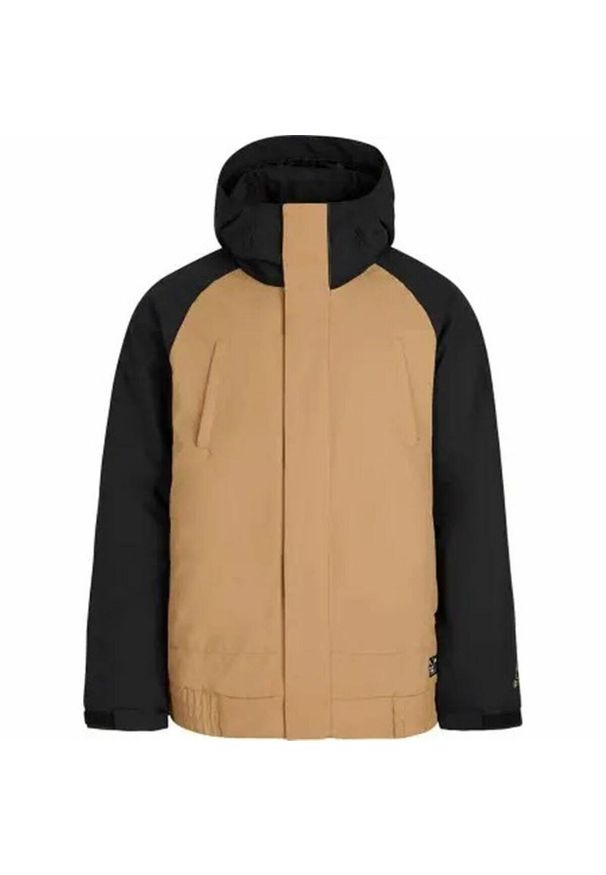 Protest - Kurtka narciarska Malawi. Kolor: czarny, brązowy, beżowy, wielokolorowy. Sezon: zima. Sport: narciarstwo