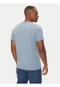 TOMMY HILFIGER - Tommy Hilfiger T-Shirt UM0UM03525 Niebieski Regular Fit. Kolor: niebieski. Materiał: bawełna #4
