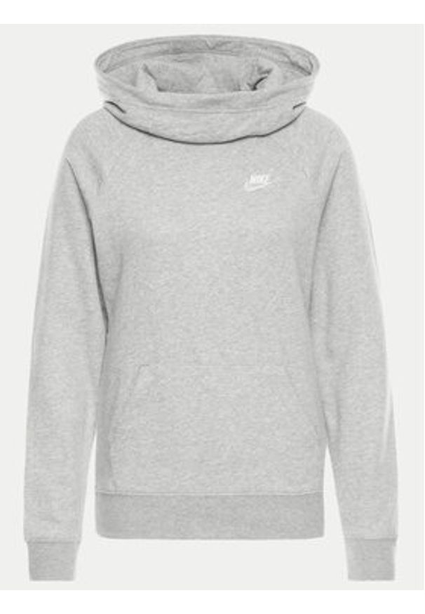 Nike Bluza Essential BV4116 Szary Regular Fit. Kolor: szary. Materiał: bawełna
