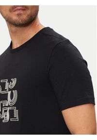 BOSS - Boss T-Shirt 50519350 Czarny Regular Fit. Kolor: czarny. Materiał: bawełna #4