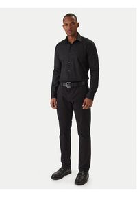 Calvin Klein Koszula LV019EU006 Czarny Slim Fit. Kolor: czarny. Materiał: bawełna #3