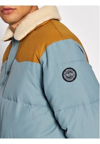 Quiksilver Kurtka puchowa The Puffer EQYJK03759 Niebieski Classic Fit. Kolor: niebieski. Materiał: puch, syntetyk