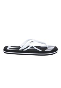 EA7 Emporio Armani - EA7 EMPORIO ARMANI Czarne japonki. Kolor: czarny #6