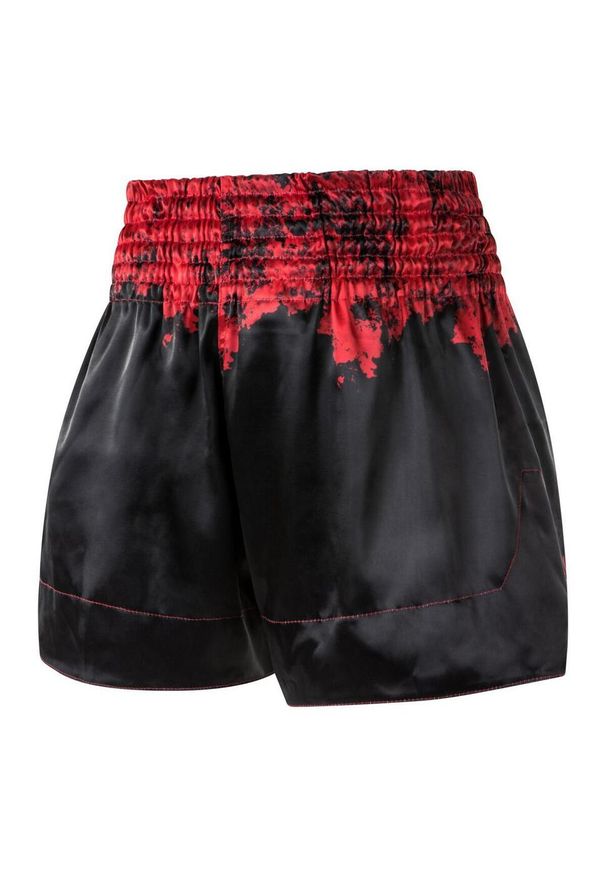 Spodenki Muay Thai męskie EXTREME HOBBY WHY SO SERIOUS. Kolor: czarny. Materiał: poliester