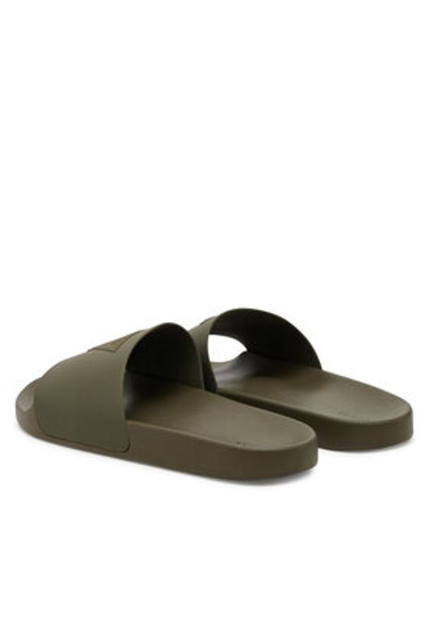 Guess Klapki FMJTOT ELE19 Zielony. Kolor: zielony