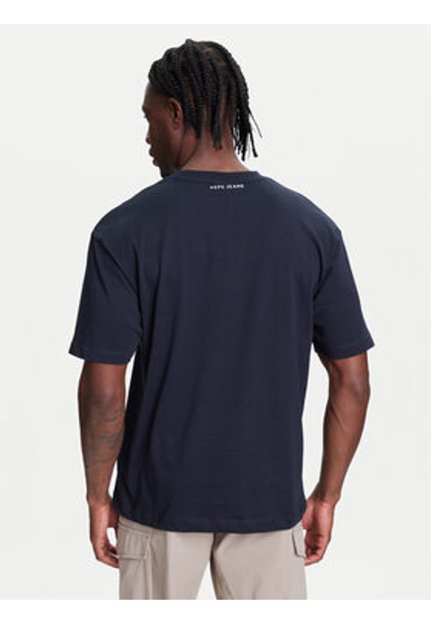 Pepe Jeans T-Shirt Red Bull Racing History RM500020 Granatowy Regular Fit. Kolor: niebieski. Materiał: bawełna
