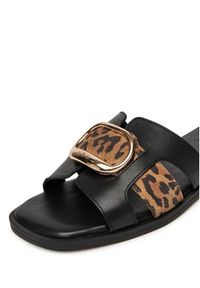MEXX Klapki MX/024C-EST Czarny. Kolor: czarny. Materiał: skóra