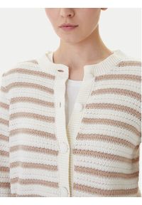 Vero Moda Kardigan Gorgeous 10338565 Beżowy Regular Fit. Kolor: beżowy. Materiał: syntetyk #4