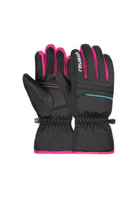 Dziecięce rękawice narciarskie Reusch Alan. Kolor: wielokolorowy, czarny, różowy. Wzór: kolorowy. Sport: narciarstwo #1