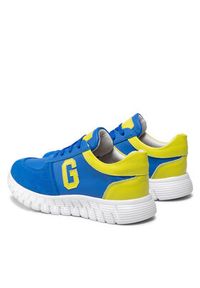 Guess Sneakersy Luigi FJ5LUG ELE12 Niebieski. Kolor: niebieski. Materiał: skóra #4