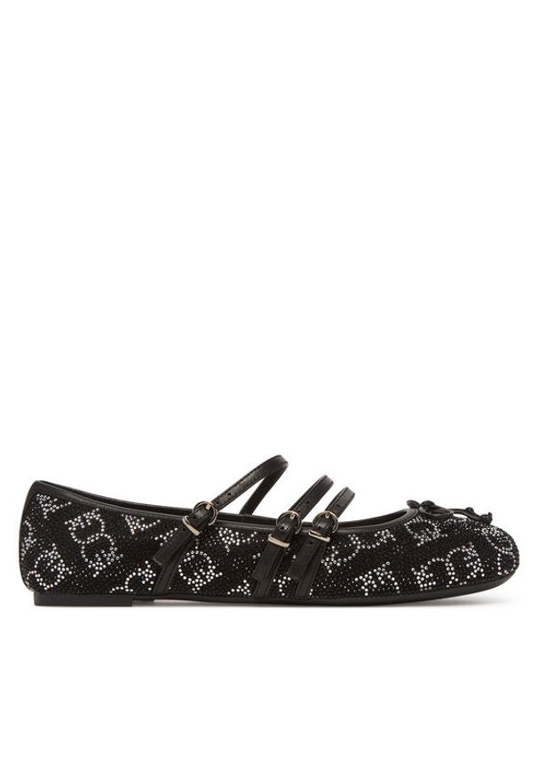 Pinko - PINKO Baleriny Gioia 10 SD0299 E025 Czarny. Kolor: czarny. Materiał: materiał