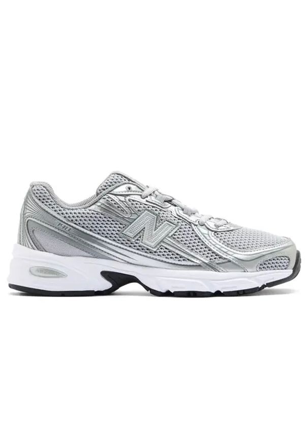 New Balance - NEW BALANCE U740SG2 Sneakersy damskie. Okazja: na co dzień. Zapięcie: sznurówki. Kolor: szary. Materiał: materiał, syntetyk, guma. Szerokość cholewki: normalna. Sezon: lato
