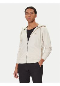 BOSS Bluza Saggy Future 50545581 Écru Relaxed Fit. Materiał: bawełna