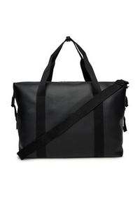 Calvin Klein Jeans Torba Mono Logo Weekender Duffle LV04G3137G Czarny. Kolor: czarny. Materiał: skóra #4