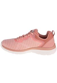 skechers - Buty sportowe Sneakersy damskie, Skechers Bountiful - Quick Path. Kolor: różowy. Sport: turystyka piesza #2