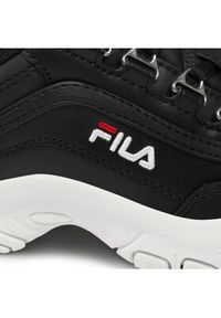 Fila Sneakersy Strada Low Kids 1010781.25Y Czarny. Kolor: czarny. Materiał: skóra #3