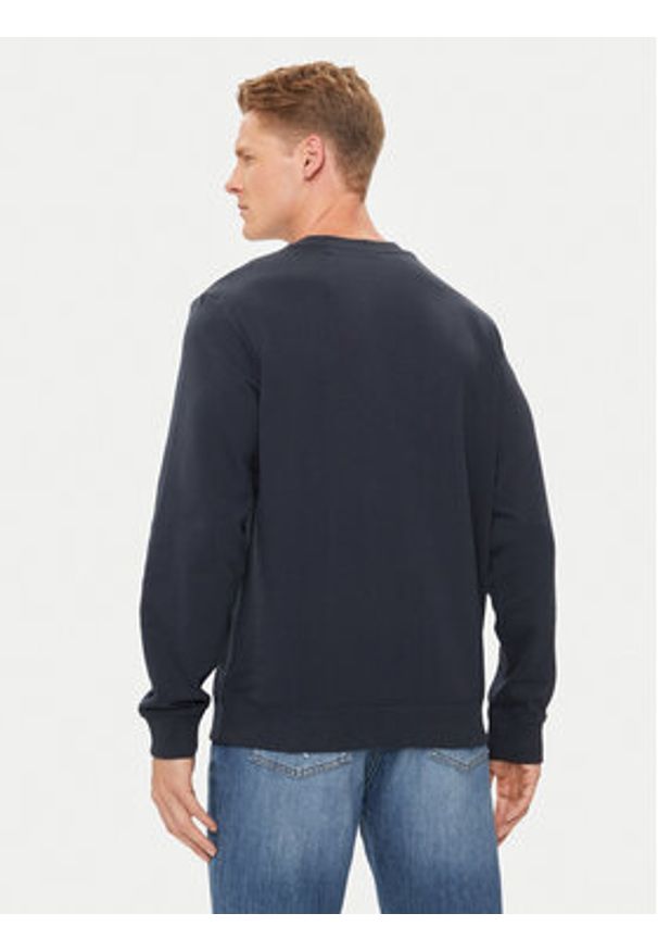 Hugo Bluza Diragol212 50447964 Granatowy Regular Fit. Kolor: niebieski. Materiał: bawełna