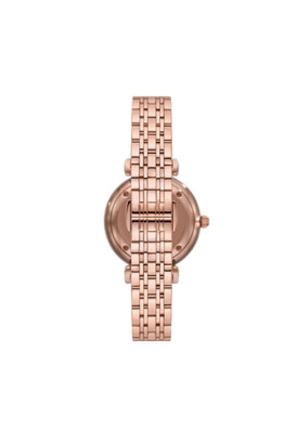 Emporio Armani Zegarek Gianni AR11446 Różowe złoto. Kolor: złoty, różowy, wielokolorowy